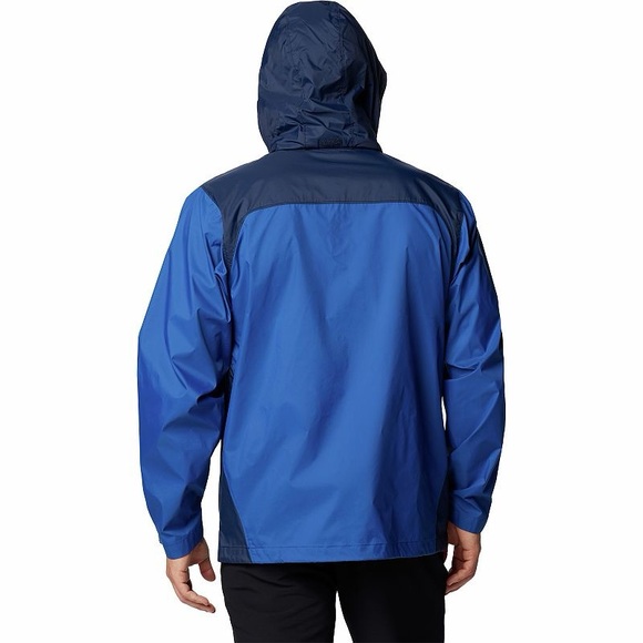 Columbia Blue Glennaker Lake™ II Hooded Rain Jacket - Picture 2 of 12